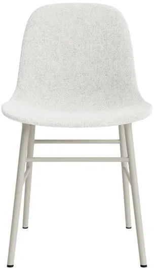 Normann Copenhagen Form Spisebordsstol Polstret Gruppe 5 Lysegrå/Stål